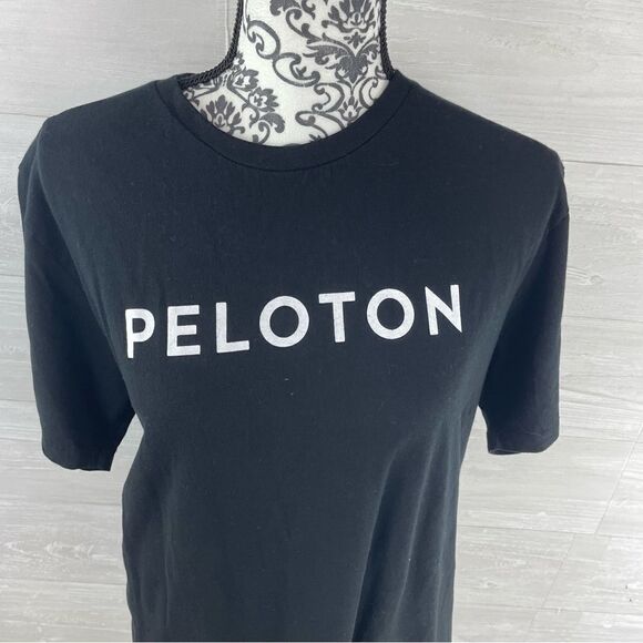 Peloton Century 100 Black White Graphic T-shirt Top - Picture 3 of 7